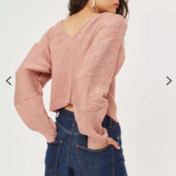 Textured Crinkle Top - Picture 4 of 4